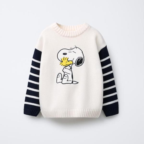 SNOOPY PEANUTS KNITTED JUMPER