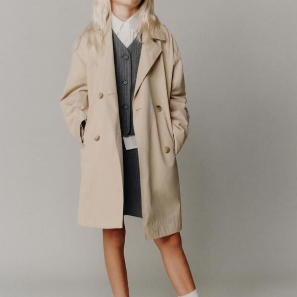 BASIC LONG TRENCH COAT