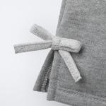 PLUSH TROUSERS WITH SHINY BOWS