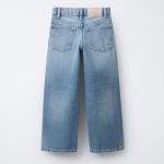 FADED WIDE-LEG JEANS