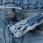 FADED WIDE-LEG JEANS