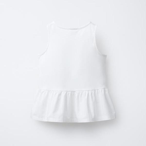 CONTRAST T-SHIRT WITH BOWS