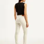 Women's 721 Off White Skinny Fit High Rise Jeans