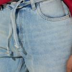 Light Blue Relaxed-Fit Mid-Rise Jeans