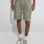 Kids Sage Mid-Rise Denim Shorts