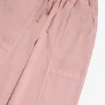 Kids Pink Wide-Leg Mid-Rise Jeans
