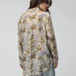 Women's Printed Multi Spread Collar Shirts