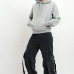 black men's baggy cargo jeans