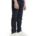 SOLID SLIM FIT JEANS IVAN - BLUE