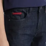 SOLID SLIM FIT JEANS IVAN - BLUE