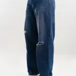 sapphire blue men's straight jeans