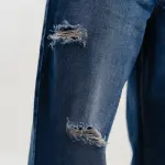 sapphire blue men's straight jeans