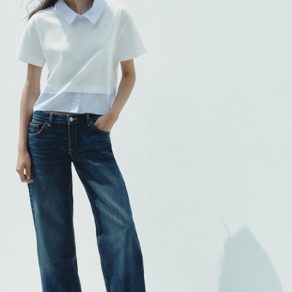 STRIPED COMBINED T-SHIRT
