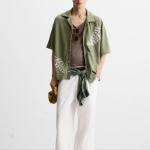 BEADED EMBROIDERY SHIRT