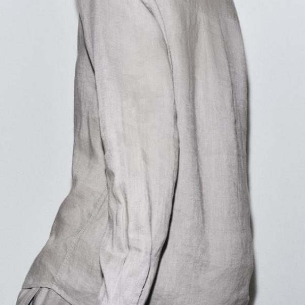 ZW COLLECTION 100% LINEN SHIRT