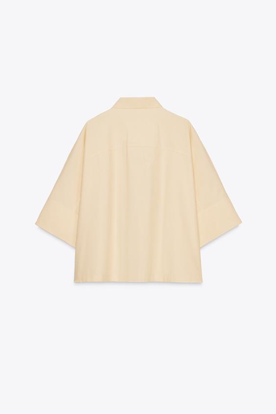 ZW COLLECTION POPLIN SHIRT