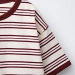 TIMELESS - STRIPED T-SHIRT WITH CONTRAST TRIMS