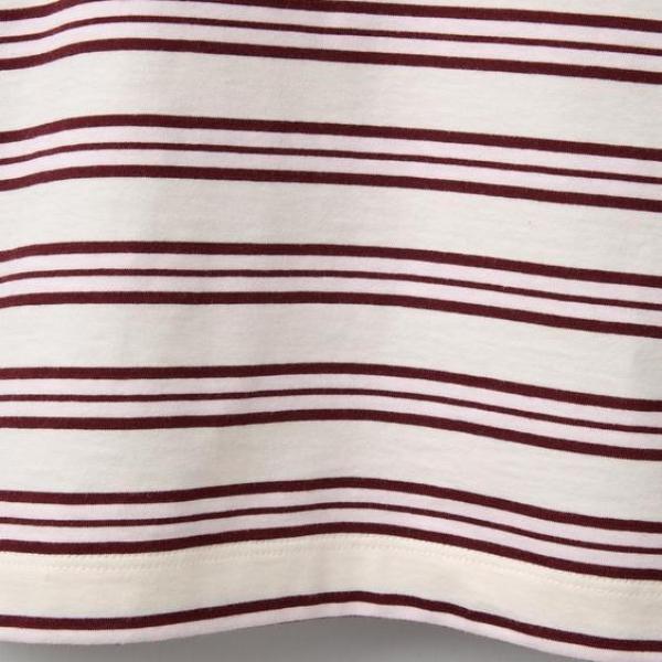 TIMELESS - STRIPED T-SHIRT WITH CONTRAST TRIMS
