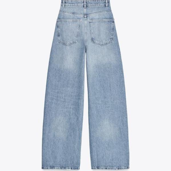TRF EXTRA WIDE-LEG HIGH-WAIST JEANS