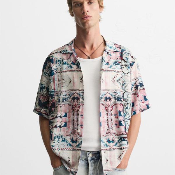 ABSTRACT PRINT SHIRT