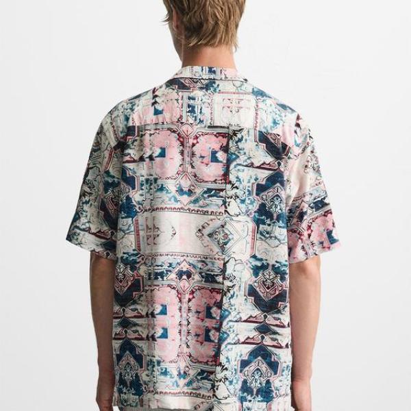 ABSTRACT PRINT SHIRT