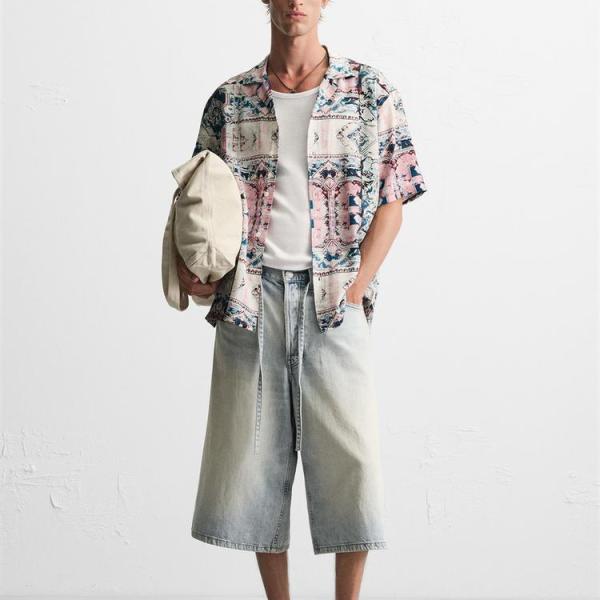 ABSTRACT PRINT SHIRT