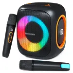 Portable Wireless Party Speaker with Mic