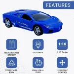 WISHKEY Plastic Remote Control Car for Kids