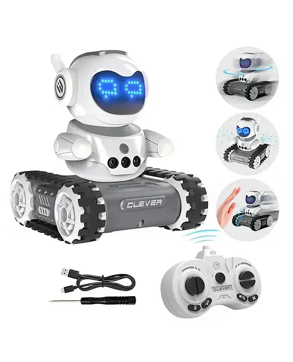 LED Expression Auto Sensor Smart Robot Toy