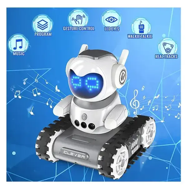 LED Expression Auto Sensor Smart Robot Toy