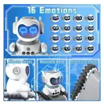 LED Expression Auto Sensor Smart Robot Toy