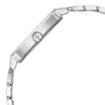 White Dial Metal Strap Watch for Guys