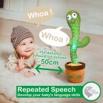 Dancing Talking Cactus Mimicking Toy