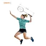 Light Aluminium Badminton Racquet with Full Cover