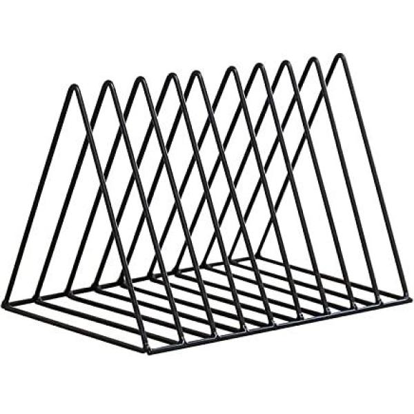 Iron Triangle Slot Magazine & File Stand