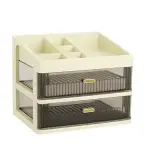2-Layer Desk & Makeup Organizer
