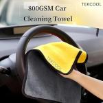 TEKCOOL 5 PCs Microfiber Car Duster with Long Handle Car Cleaning Brush Exteriror and Interiror Car Cleaning Cloth Car Ac Vent Cleaner Brush for Car, Motorbike, SUVs Car Cleaning Kit (A1).