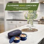 Deniz Lunch Box with 2 Steel Containers