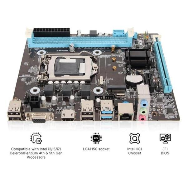Desktop Computer – Intel Core i7, 16GB RAM, 1TB NVMe SSD, Windows 11, Office Included