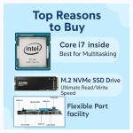 Desktop Computer – Intel Core i7, 16GB RAM, 1TB NVMe SSD, Windows 11, Office Included