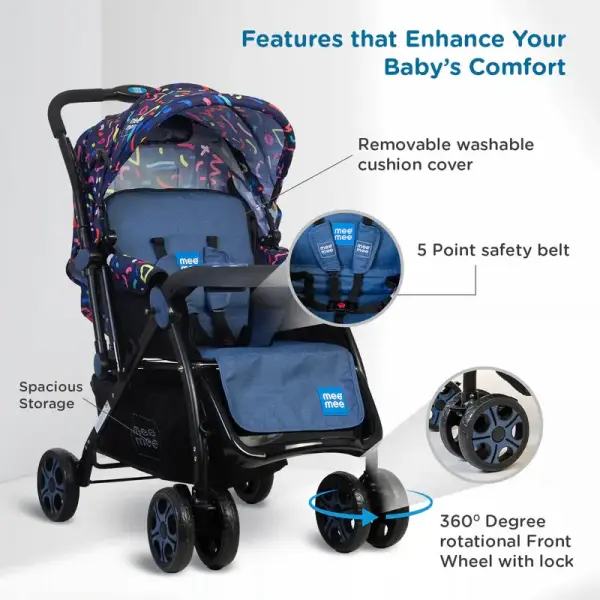 Baby Pram – Safe, Comfortable & Travel-Friendly Stroller for Everyday Use