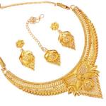 1 Gram Gold-Plated Jewellery Set for Women