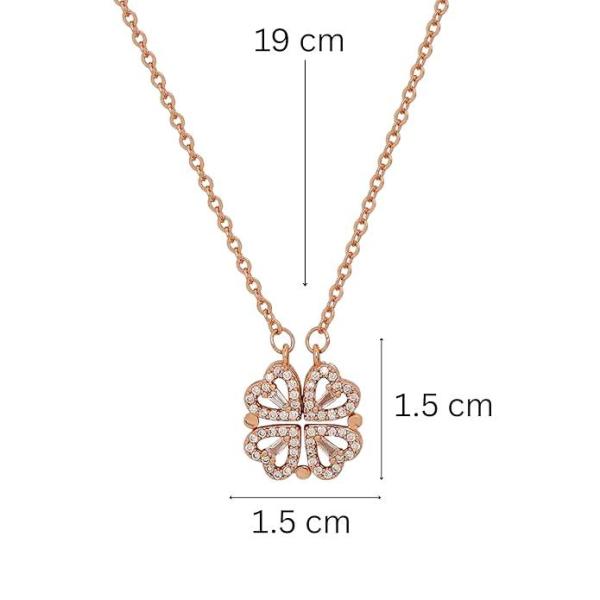 Anti-Tarnish Clover Design Jewellery Gift Set