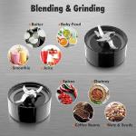 600W Bullet Mixer Grinder with 5 Jars & 3 Blades