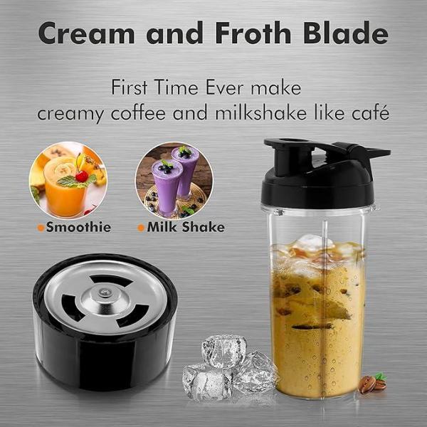 600W Bullet Mixer Grinder with 5 Jars & 3 Blades