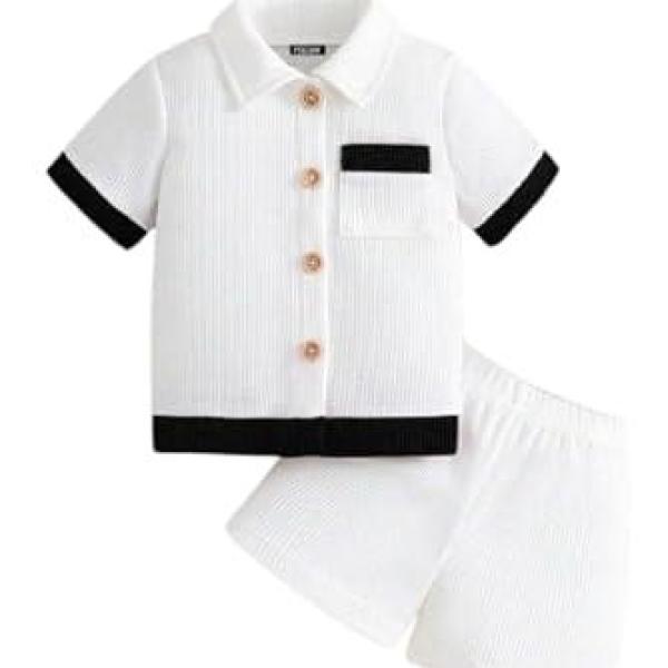 Stylish Baby Boy Shirt and Shorts Set