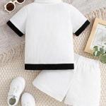 Stylish Baby Boy Shirt and Shorts Set