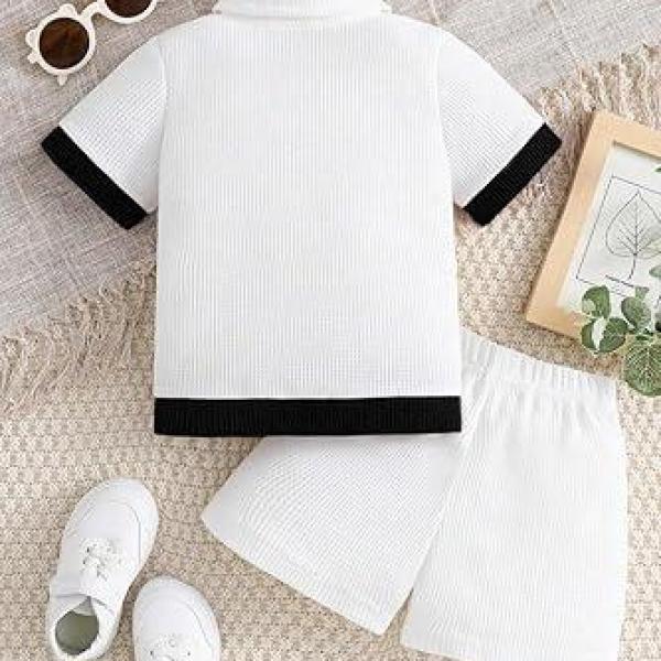 Stylish Baby Boy Shirt and Shorts Set