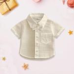 100% Linen Shirt & Shorts Co-ord Set for Kids