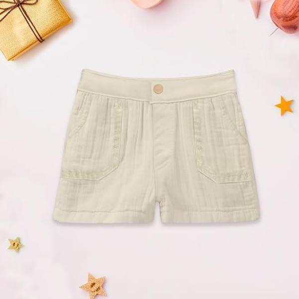 100% Linen Shirt & Shorts Co-ord Set for Kids